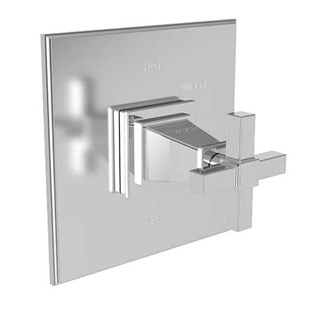 Newport Brass Shower Trim Plate W/ Handle. Less Showerhead, Arm And Flange, Nickel 4-3154BP-15